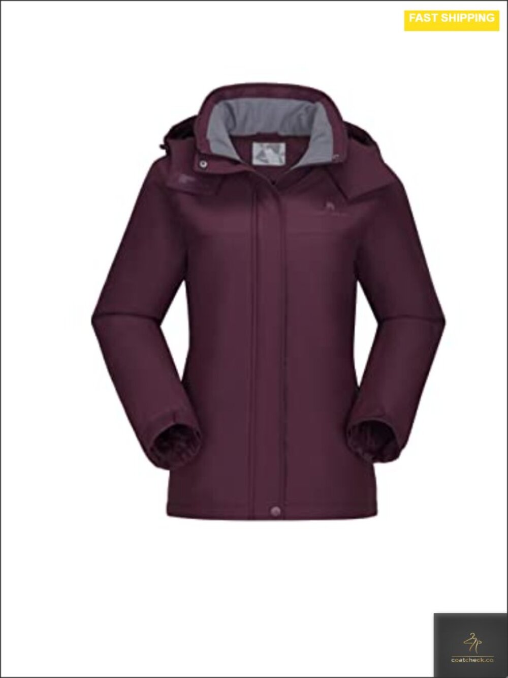 Women's Waterproof Ski Jacket Warm Fleece Lined Winter Snow Coat Windproof